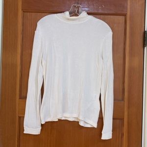 Reformation mock neck sweater shirt
